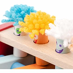 Cubika Wooden Jumping Clowns