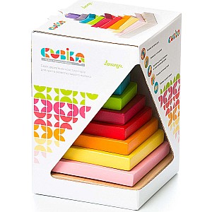 Cubika Wooden Pyramid Stacker