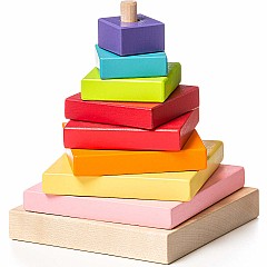 Cubika Wooden Pyramid Stacker