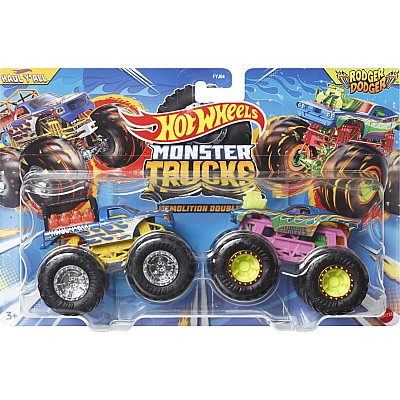 Hot Wheels Demolition Doubles 2pk Asst