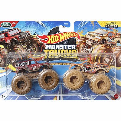 Hot Wheels Demolition Doubles 2pk Asst