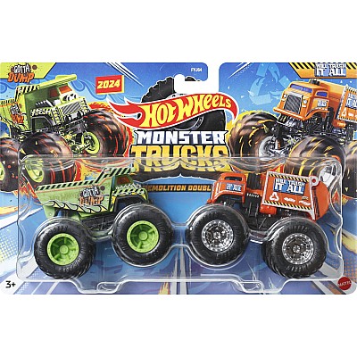 Hot Wheels Demolition Doubles 2pk Asst