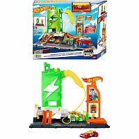 Hot Wheels City Super Fuel Station