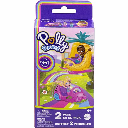 Polly Pocket Pollyville Cars 2pk