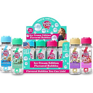 BubbleLick Ice Cream Edition Flavored Bubbles (assorted)