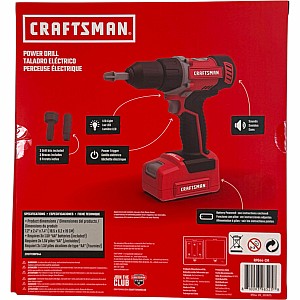 Craftsman Battery Operated Power Drill