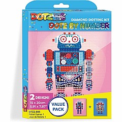 Diamond Dotz Dotz by Numbers (assorted)