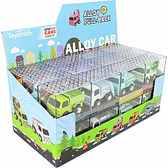 Alloy Alley Med. Vehicle in Building Block Box (assorted)