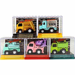 Alloy Alley Med. Vehicle in Building Block Box (assorted)
