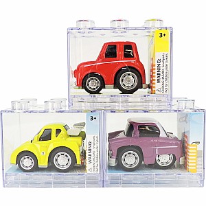 Alloy Alley Lrg. Car in Building Block Box (assorted)