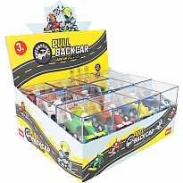 Alloy Alley Diecast P/B Racing Car in Clear Box (assorted)