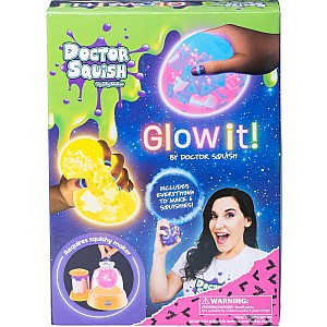 Doctor Squish Squishy Pack Refill, Glow-It Edition