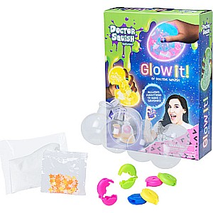Doctor Squish Squishy Pack Refill, Glow-It Edition