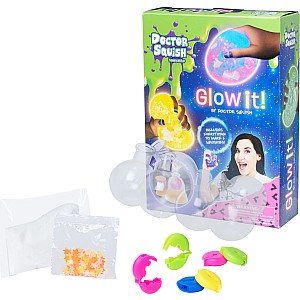 Doctor Squish Squishy Pack Refill, Glow-It Edition