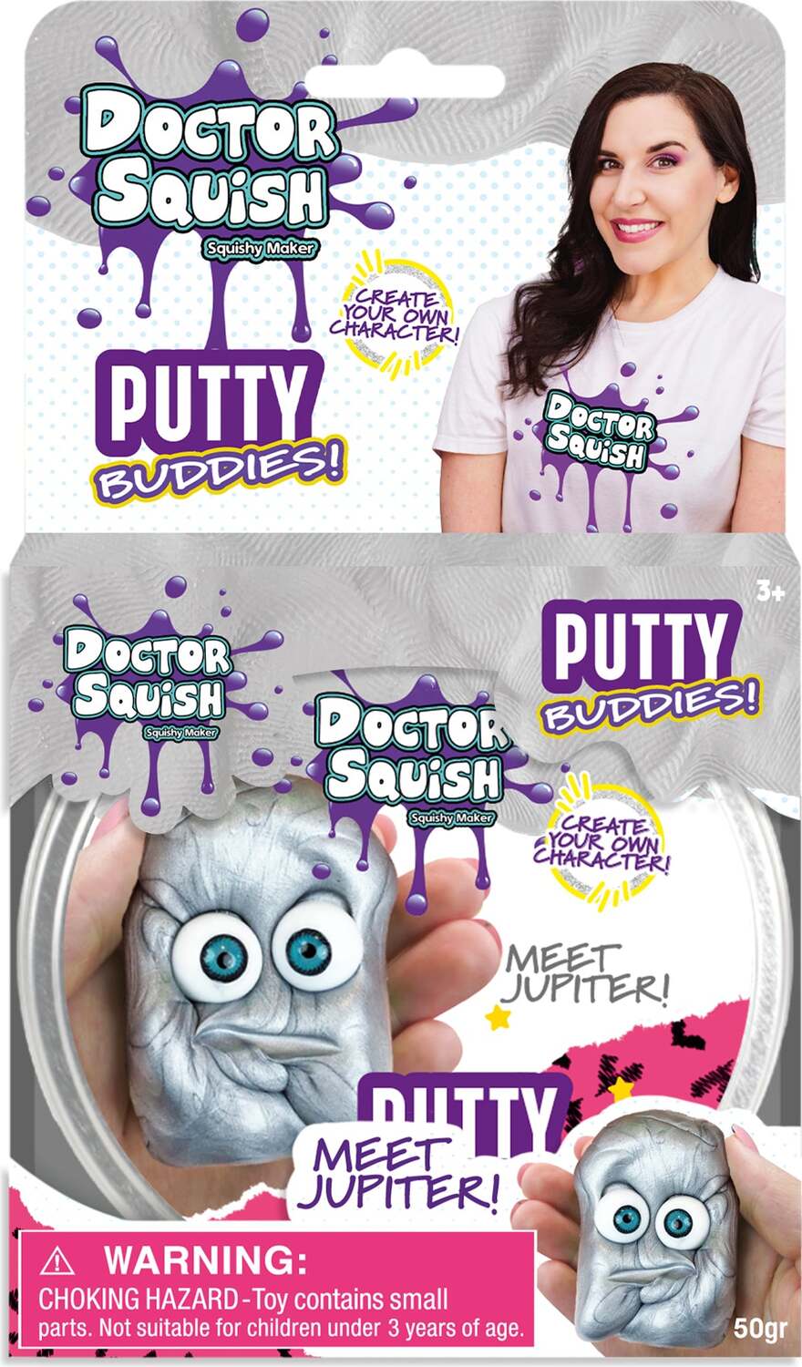 Doctor Squish Putty Buddies (assorted)