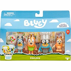 Bluey Family 4-Pack Figure Set (assorted)