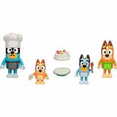 Bluey Family 4-Pack Figure Set (assorted)