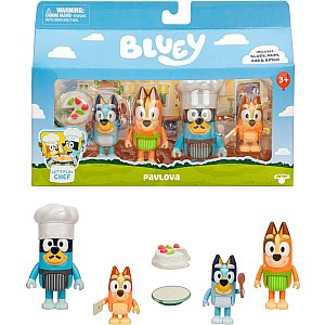 Bluey Family 4-Pack Figure Set (assorted)