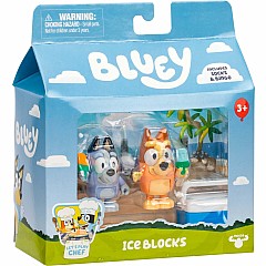 Bluey Ice Blocks Figure Set 2-Pack