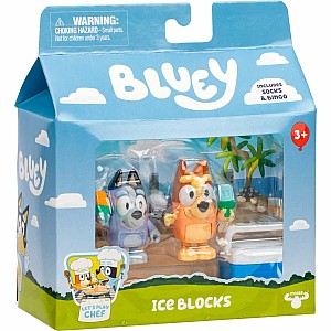 Bluey Ice Blocks Figure Set 2-Pack