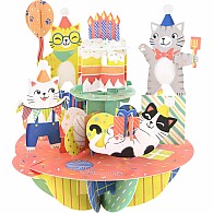 Santoro Pirouette Card: Birthday Cats