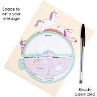 Santoro Pirouette Card: Birthday Unicorn