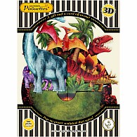 Santoro Pirouette Card: Jurassic Dinosaurs