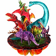 Santoro Pirouette Card: Jurassic Dinosaurs