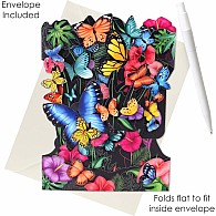 Santoro Swing Card: Tropical Butterflies