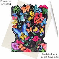 Santoro Swing Card: Tropical Butterflies