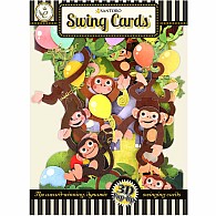 Santoro Swing Card: Monkey Party