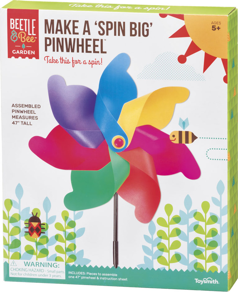 Make A Spin Big Pinwheel - Thinker Toys