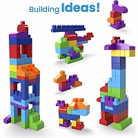 Mega Bloks First Builders Big Building Bag Blue 