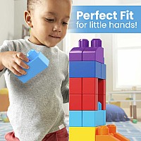 Mega Bloks First Builders Big Building Bag Blue 