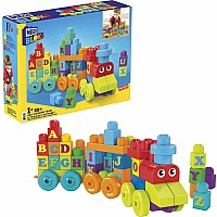 Mega Bloks Building Basics ABC Learning Train