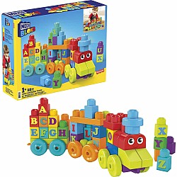 Mega Bloks Building Basics ABC Learning Train 