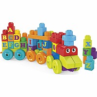 Mega Bloks Building Basics ABC Learning Train 