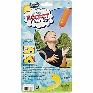 20 ROCKET BALLOONS SET