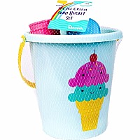 6pc Ice Cream Sand Bucket Set