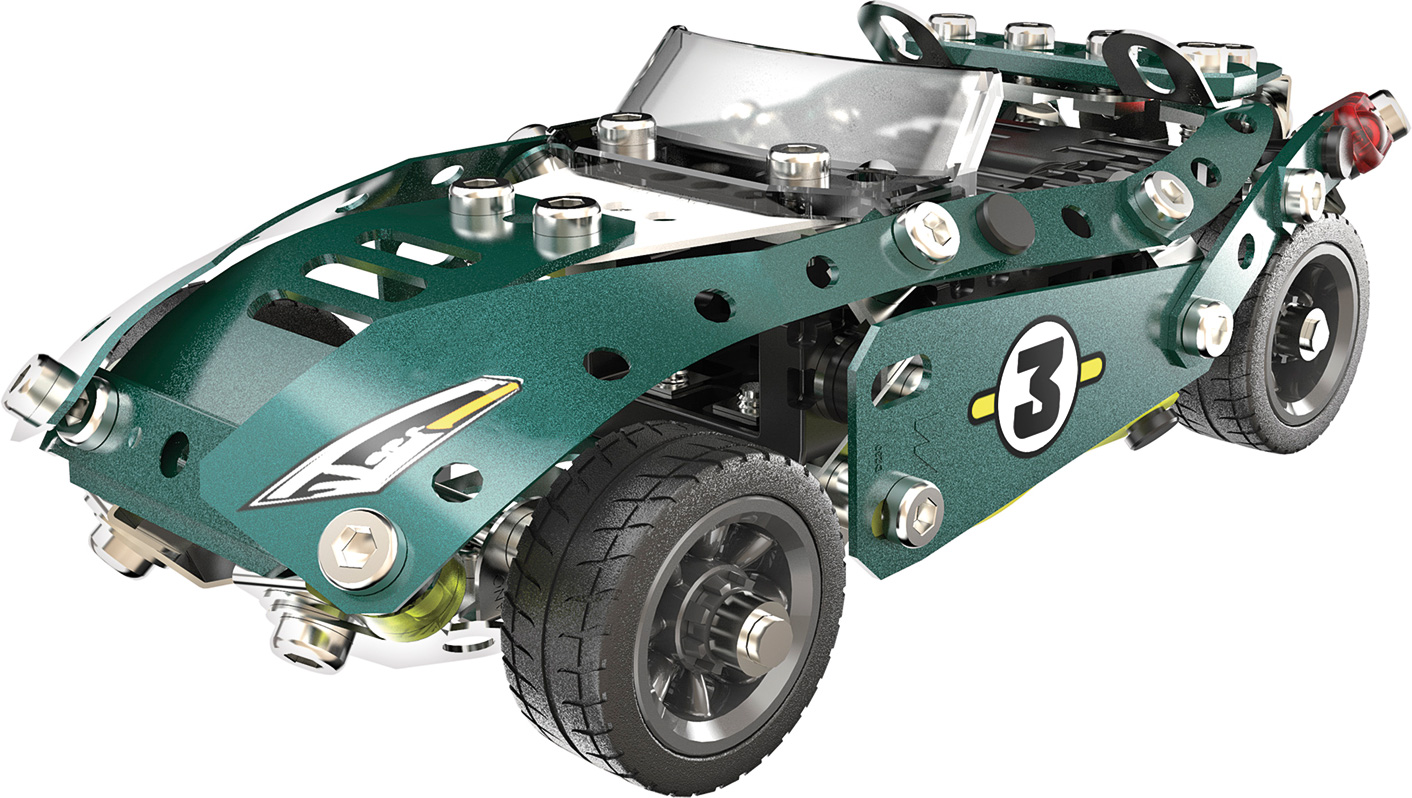 meccano 5 model set roadster