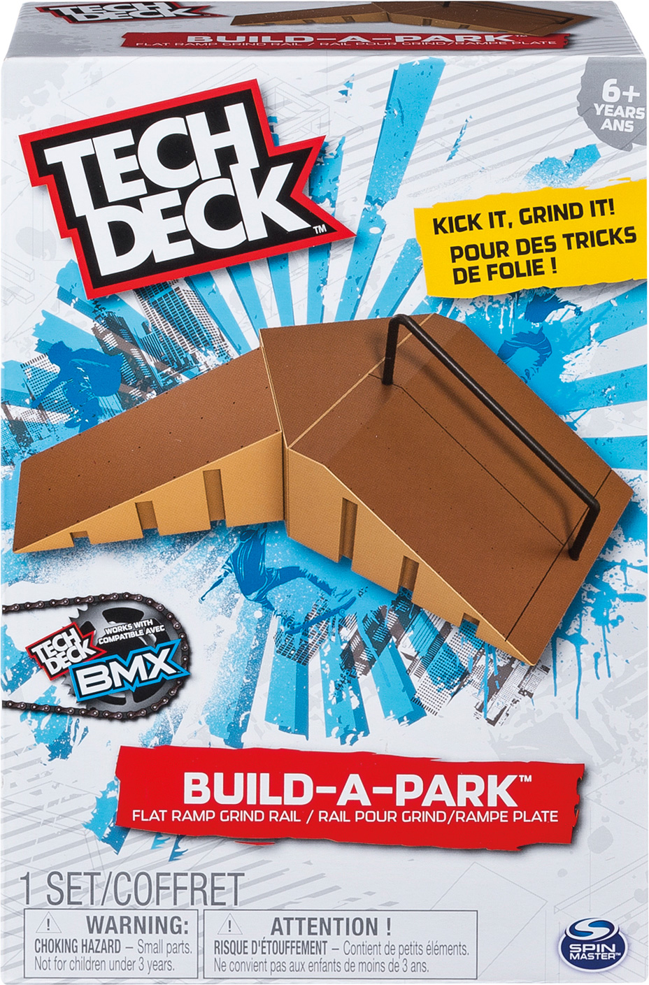 Tech Deck Build A Park quarter pipe Timbuk Toys