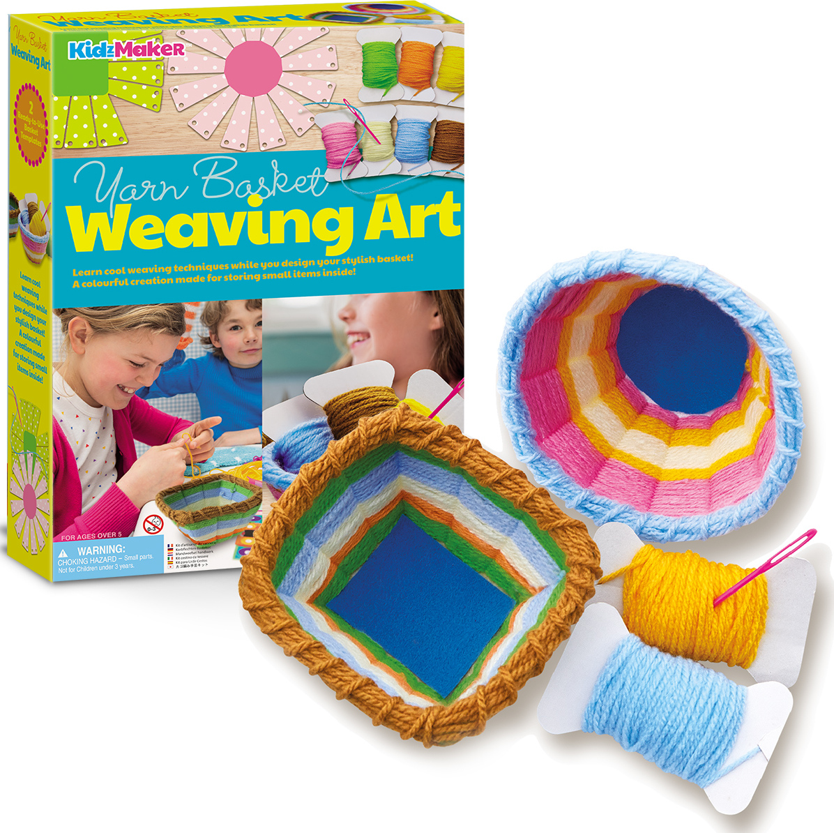 Yarn Basket Weaving Art - Mr. Mopps' Toy Shop