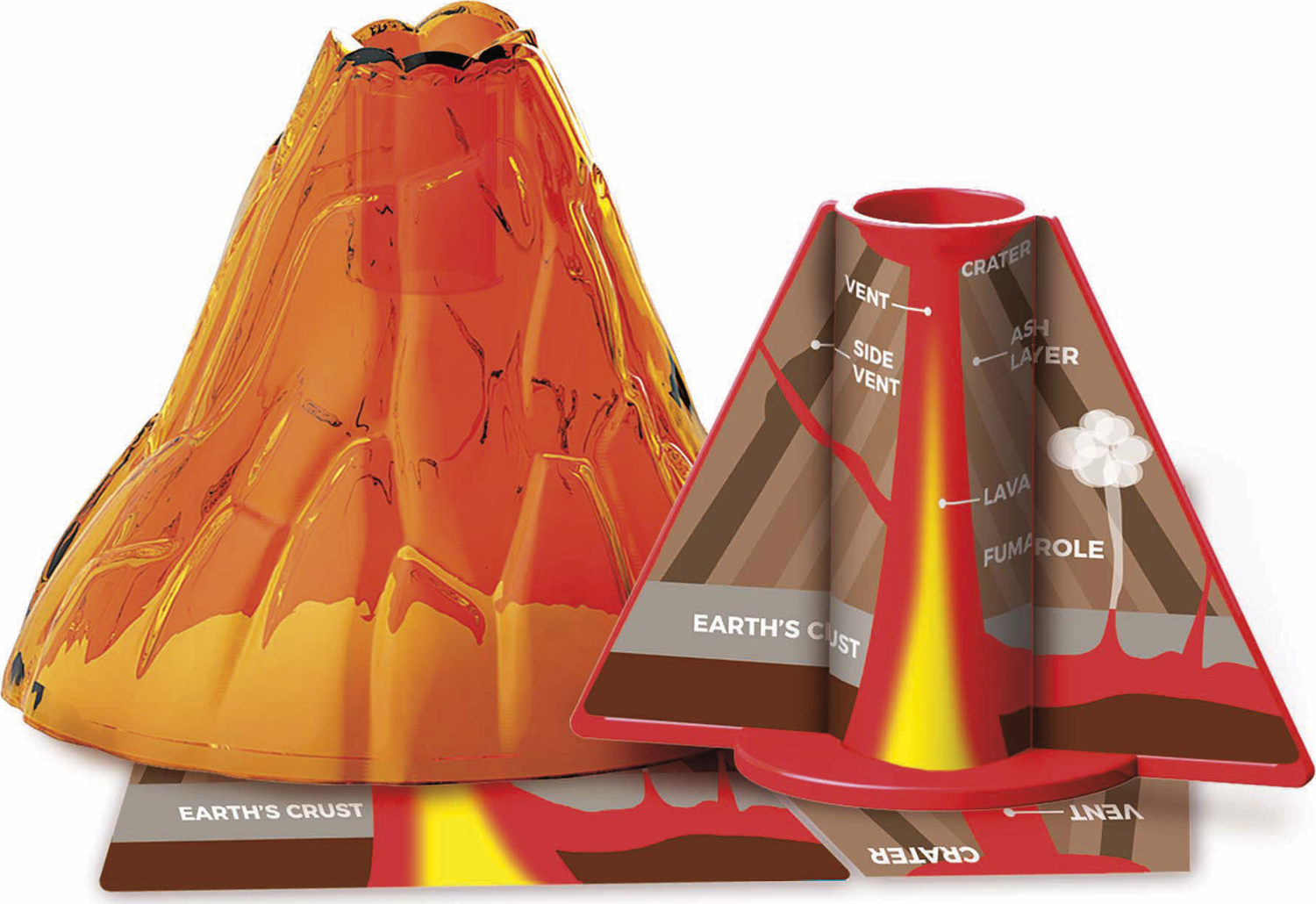 TABLE TOP VOLCANO Kiddlestix Toys