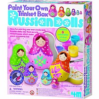 Russian Dolls - Paint Your Own Trinket Box