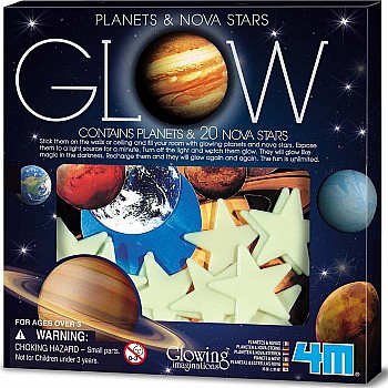 GLOW PLANETS & NOVA STAR IN BOX
