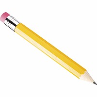 Giant Pencil (Assorted Colors)