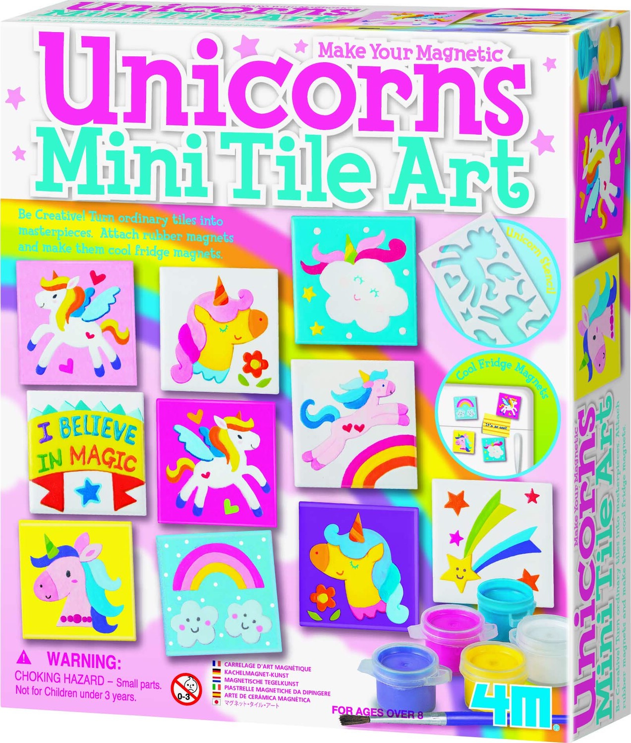 Unicorn Mini Tile Art on Classic Toys - Toydango