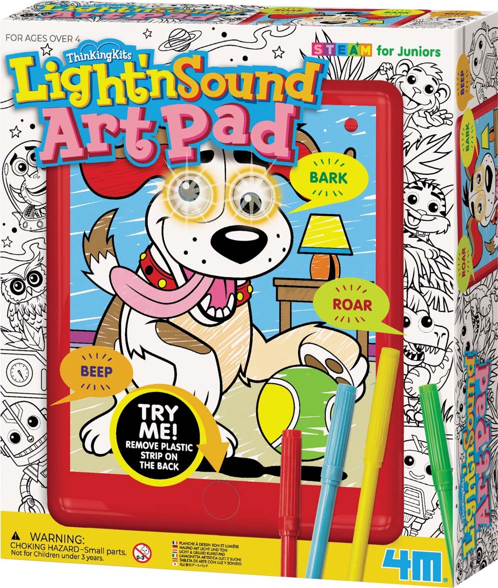 Light N Sound Art Pad - Teaching Toys and Books