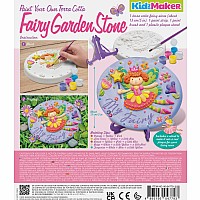 4M KidzMaker Paint Your Own Fairy Garden Stone 