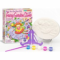 4M KidzMaker Paint Your Own Fairy Garden Stone 